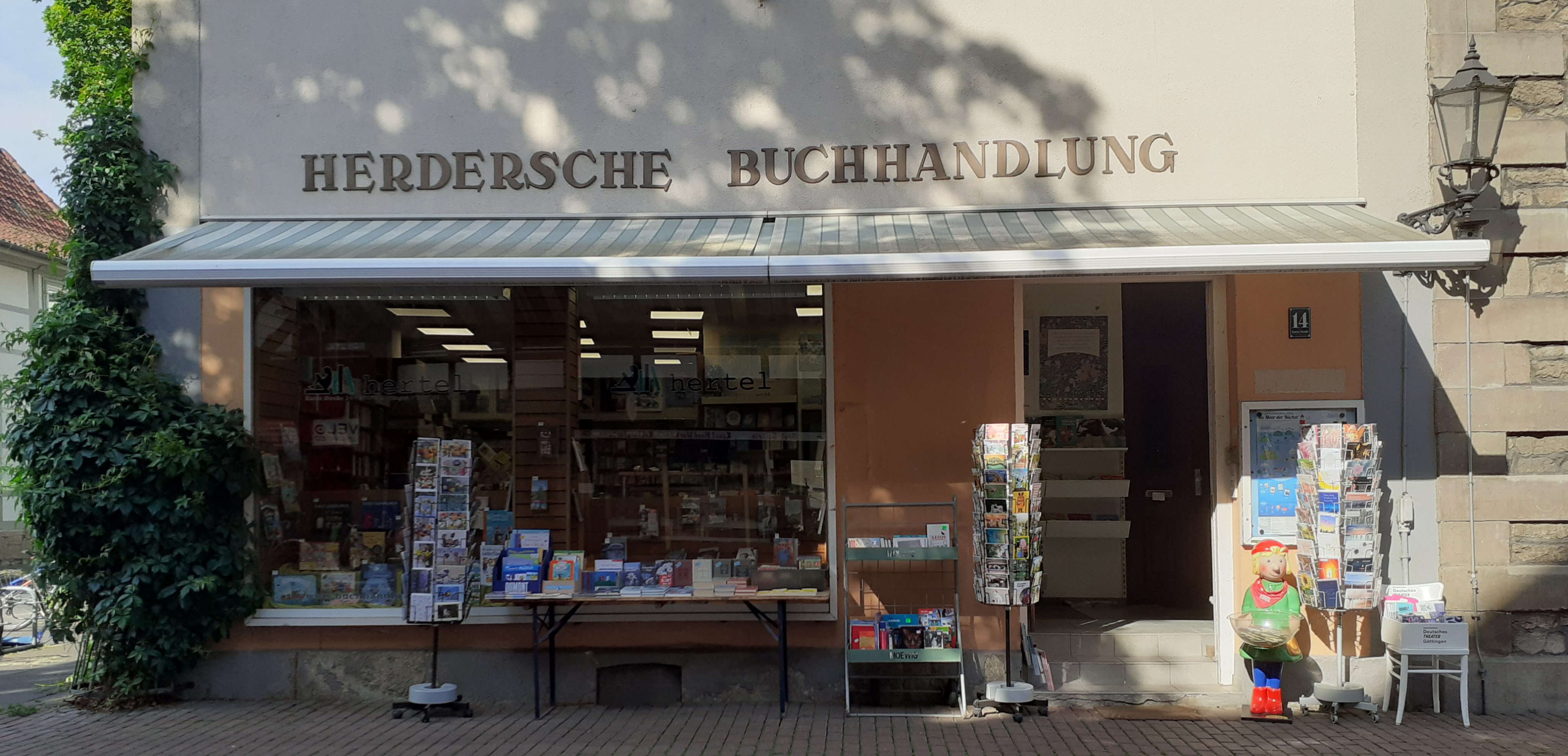 Buchhandlung Hertel Außenansicht