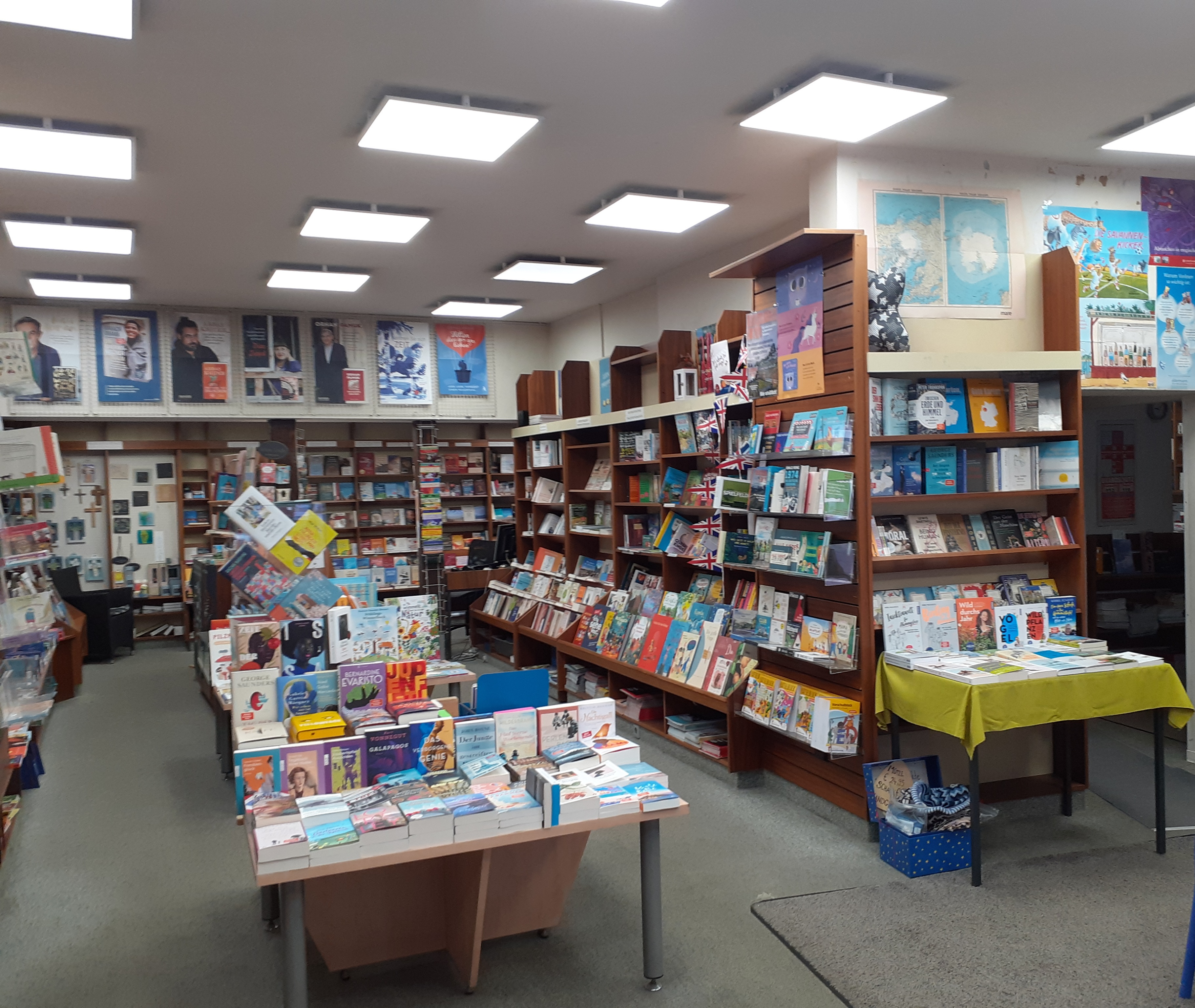 Buchhandlung Hertel Innenansicht